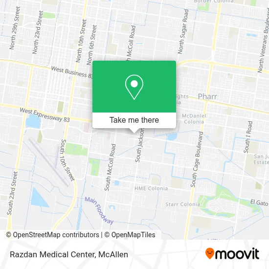 Razdan Medical Center map