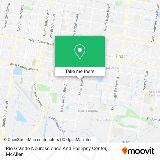 Rio Grande Neuroscience And Epilepsy Center map