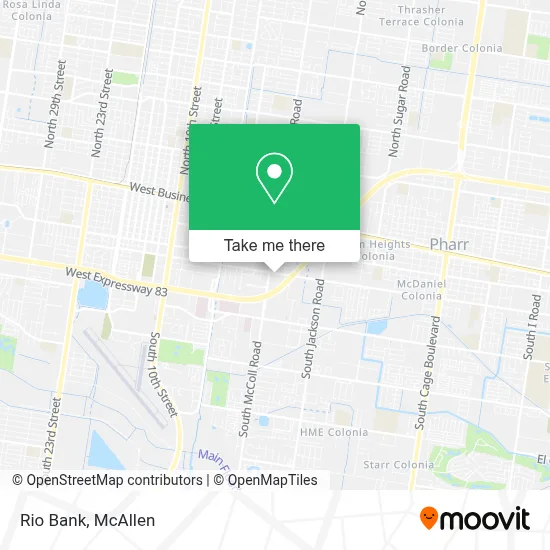 Rio Bank map