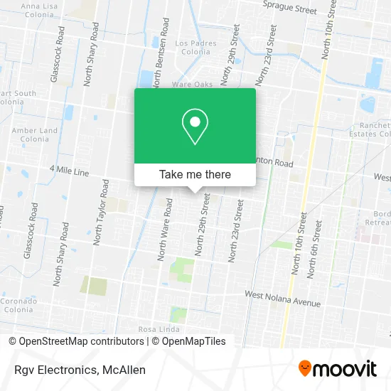 Rgv Electronics map
