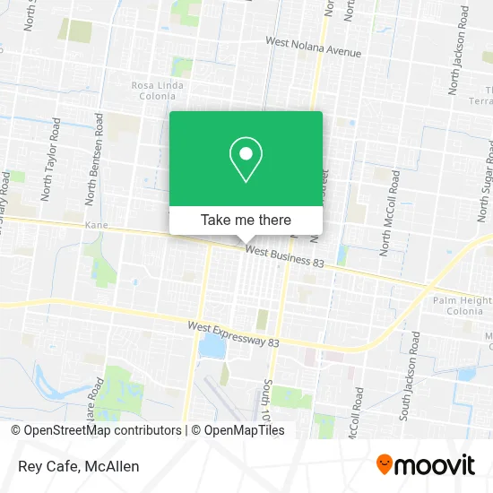 Rey Cafe map