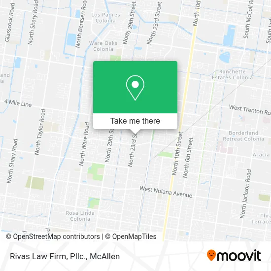Rivas Law Firm, Pllc. map