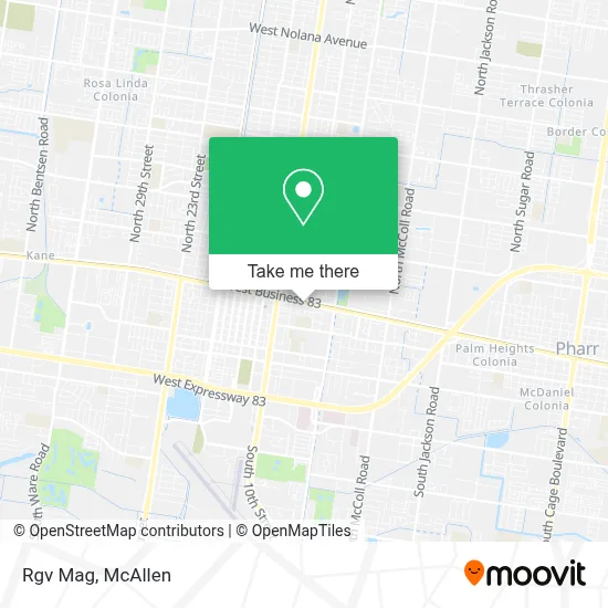 Rgv Mag map