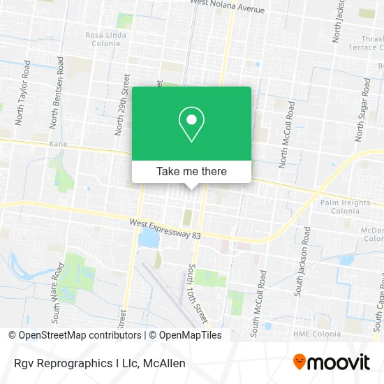 Rgv Reprographics I Llc map