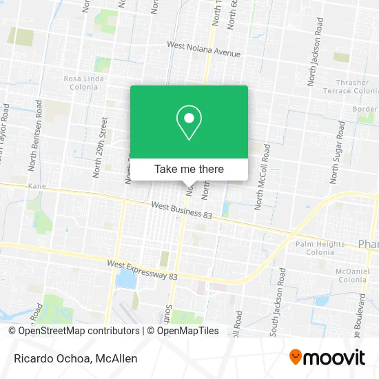 Ricardo Ochoa map