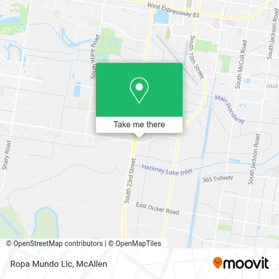 Ropa Mundo Llc map