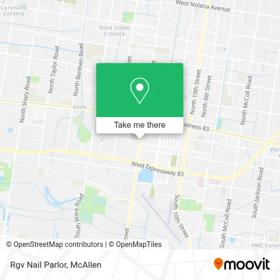 Rgv Nail Parlor map