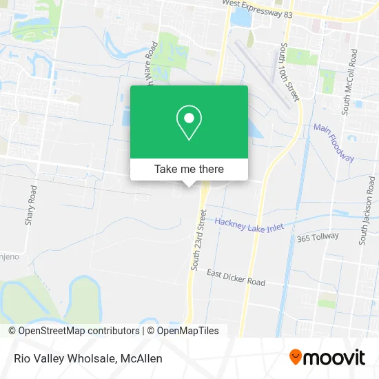Rio Valley Wholsale map