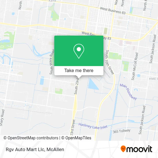 Rgv Auto Mart Llc map