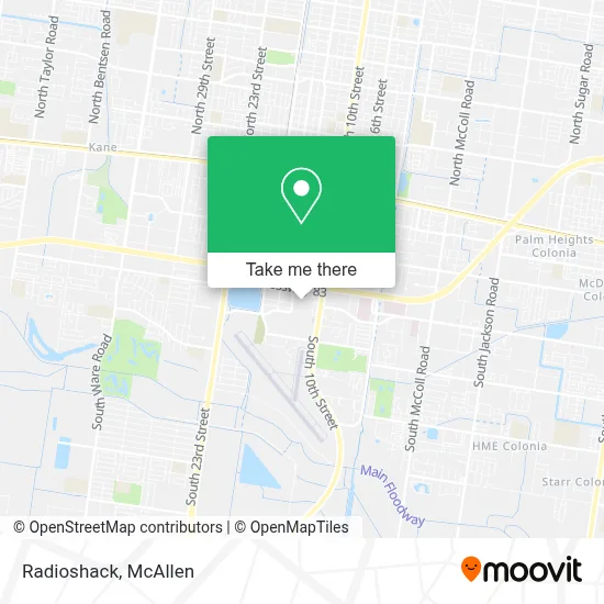 Radioshack map