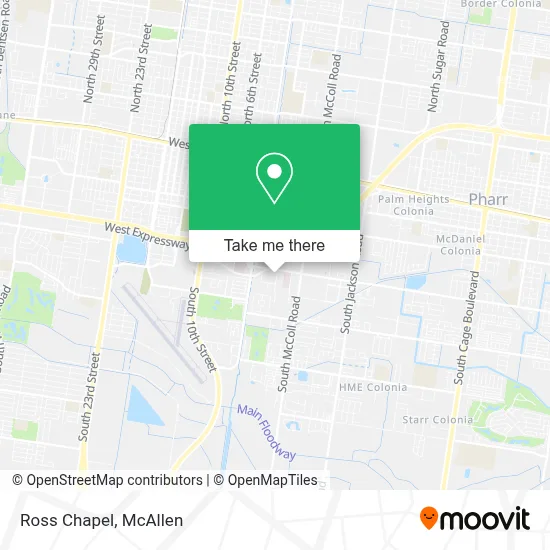 Ross Chapel map