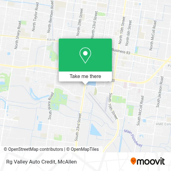 Rg Valley Auto Credit map