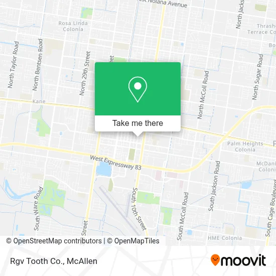 Rgv Tooth Co. map