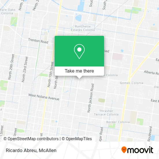Ricardo Abreu map