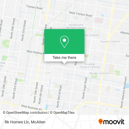 Rk Homes Llc map