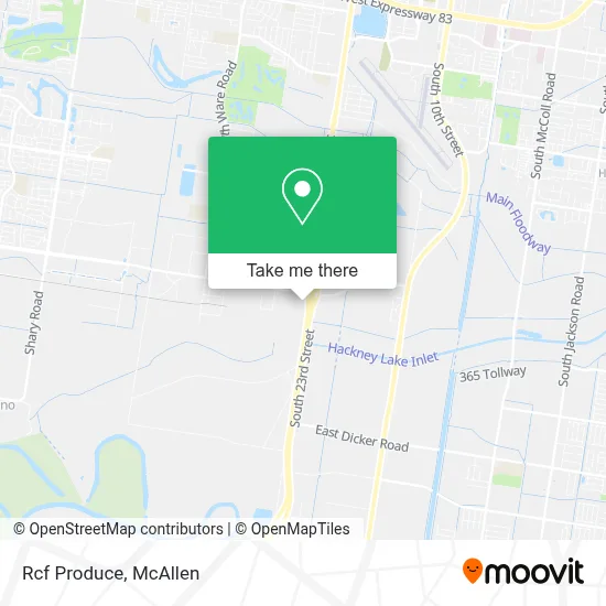 Rcf Produce map