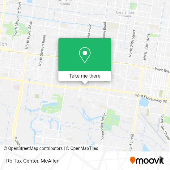 Rb Tax Center map