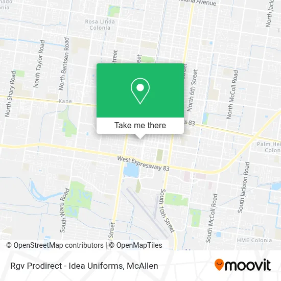 Rgv Prodirect - Idea Uniforms map