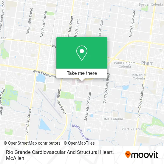 Rio Grande Cardiovascular And Structural Heart map