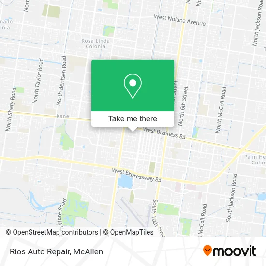 Rios Auto Repair map