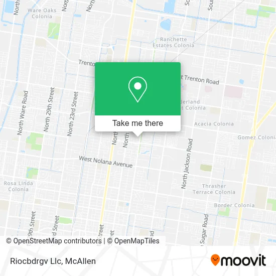 Riocbdrgv Llc map