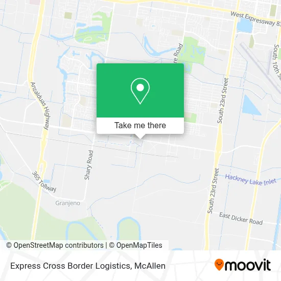 Express Cross Border Logistics map