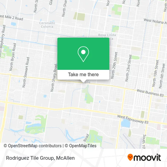 Rodriguez Tile Group map