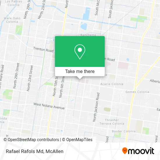 Rafael Rafols Md map