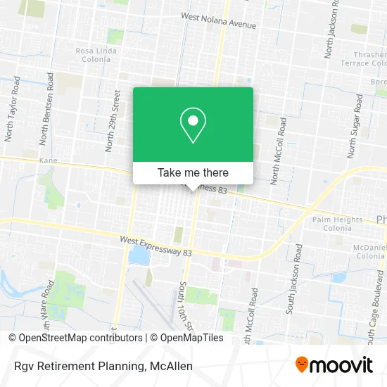 Rgv Retirement Planning map