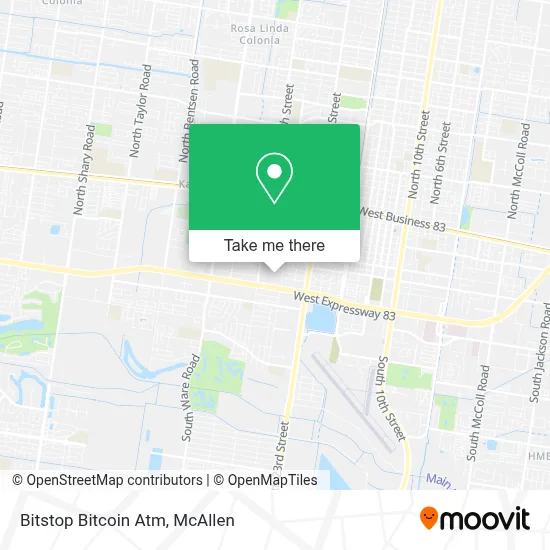 Bitstop Bitcoin Atm map