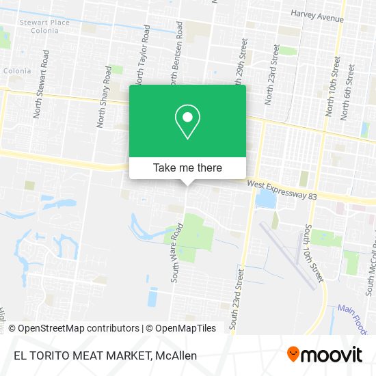 EL TORITO MEAT MARKET map