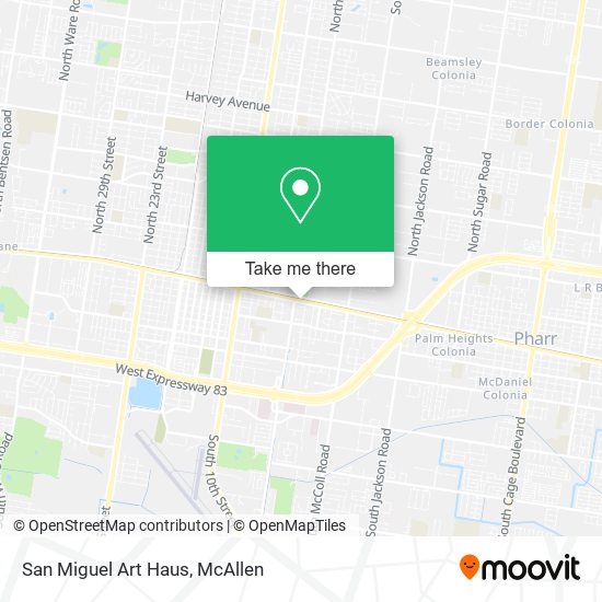 Mapa de San Miguel Art Haus