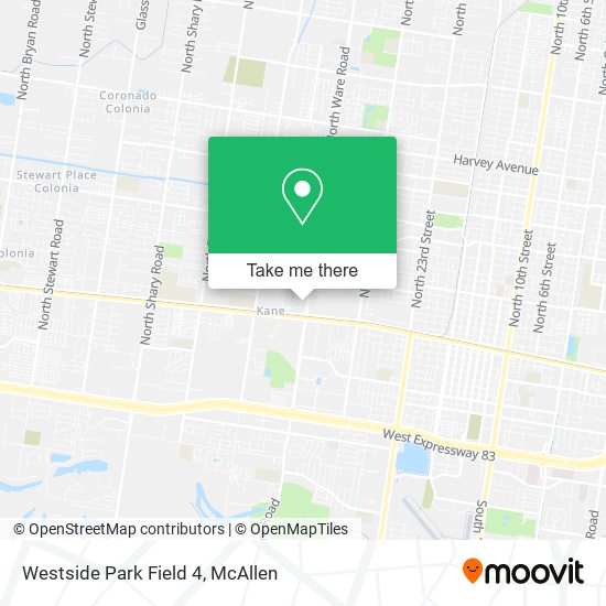 Mapa de Westside Park Field 4