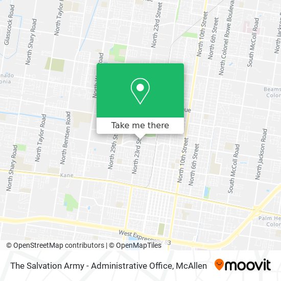 Mapa de The Salvation Army - Administrative Office