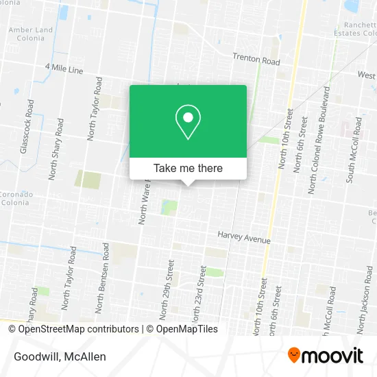 Mapa de Goodwill