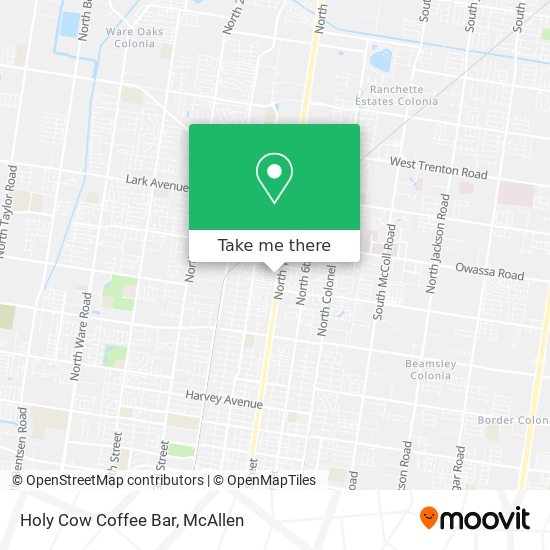 Mapa de Holy Cow Coffee Bar