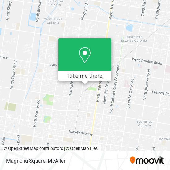 Mapa de Magnolia Square