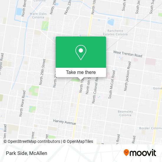 Mapa de Park Side