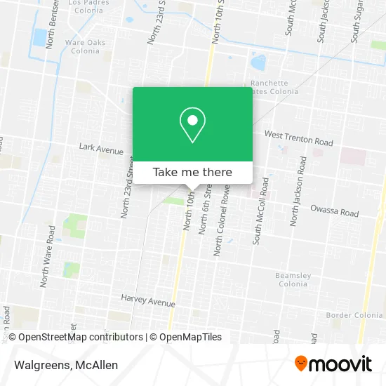 Walgreens map