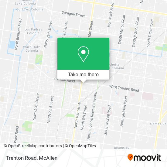 Mapa de Trenton Road