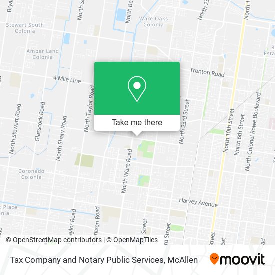 Mapa de Tax Company and Notary Public Services