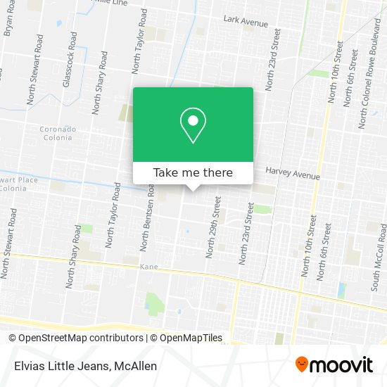 Mapa de Elvias Little Jeans