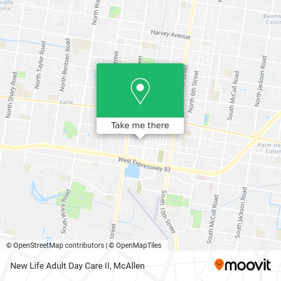 New Life Adult Day Care II map