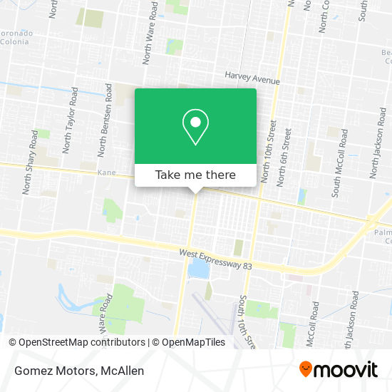 Gomez Motors map