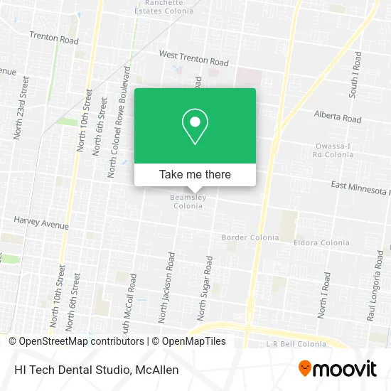 HI Tech Dental Studio map
