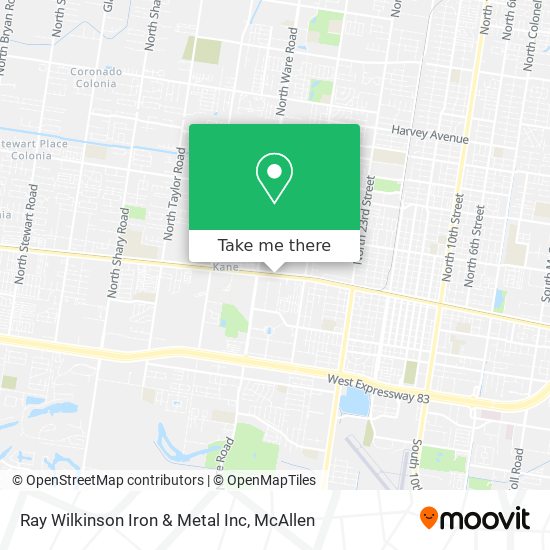 Mapa de Ray Wilkinson Iron & Metal Inc