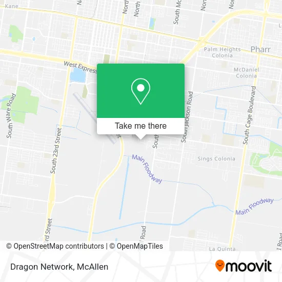 Dragon Network map