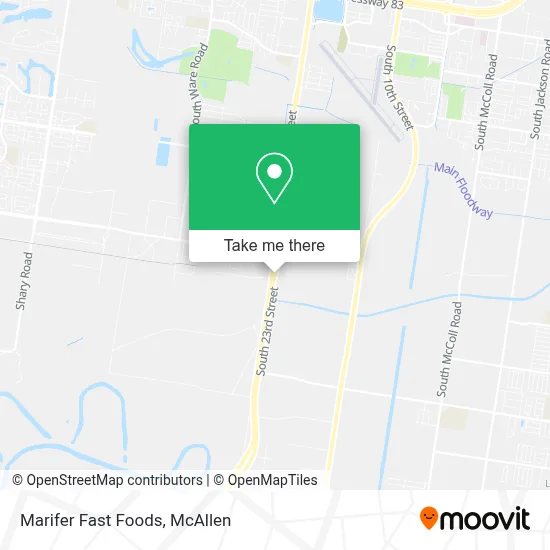 Marifer Fast Foods map