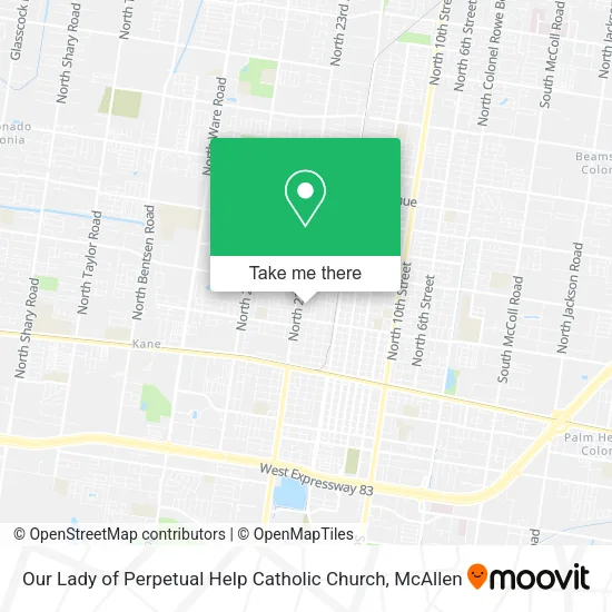 Our Lady of Perpetual Help Catholic Church map