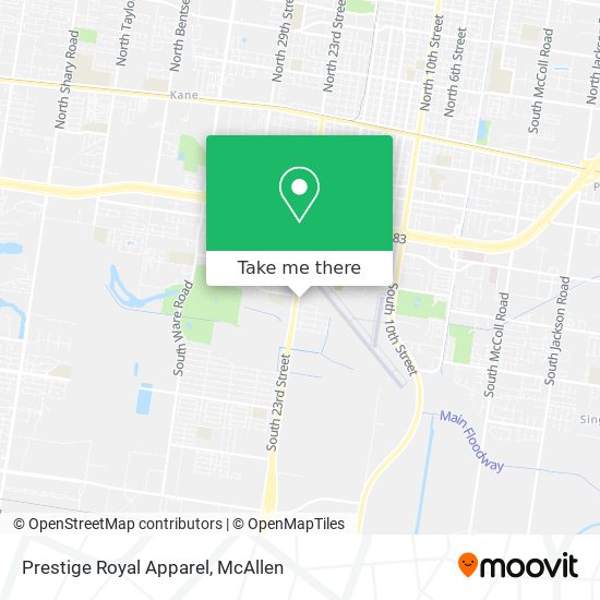 Prestige Royal Apparel map